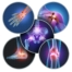 pain and injuries of various joints of the body